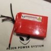 Alien 10S 8000mah 35C Lipo Battery flat configuration